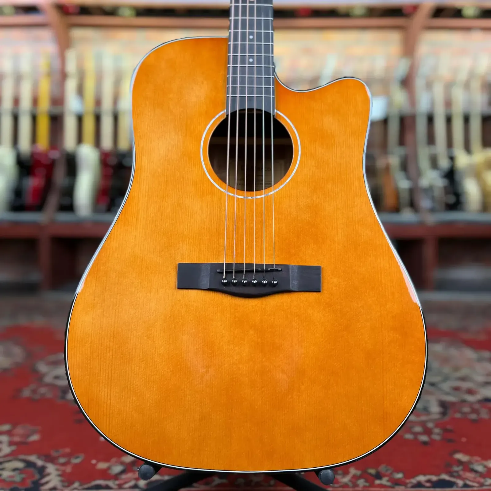 Акустическая гитара DeMarco DMK400 Dreadnought Gloss Natural