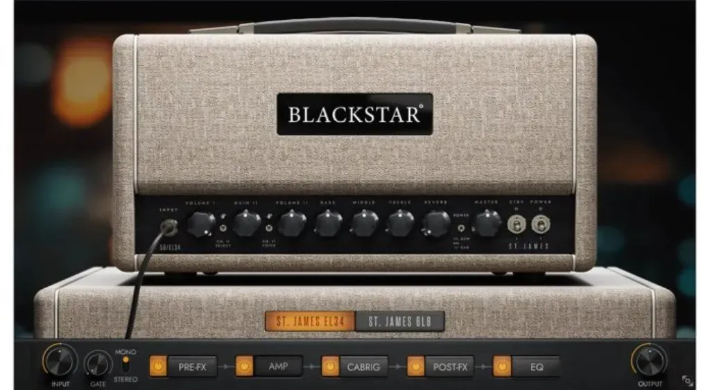 Усилитель Blackstar St James plugin