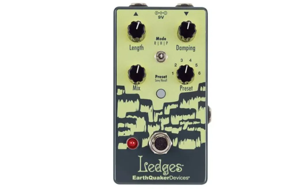 Электрогитара EarthQuaker Devices Ledges Tri-Dimensional Reverberation Machine