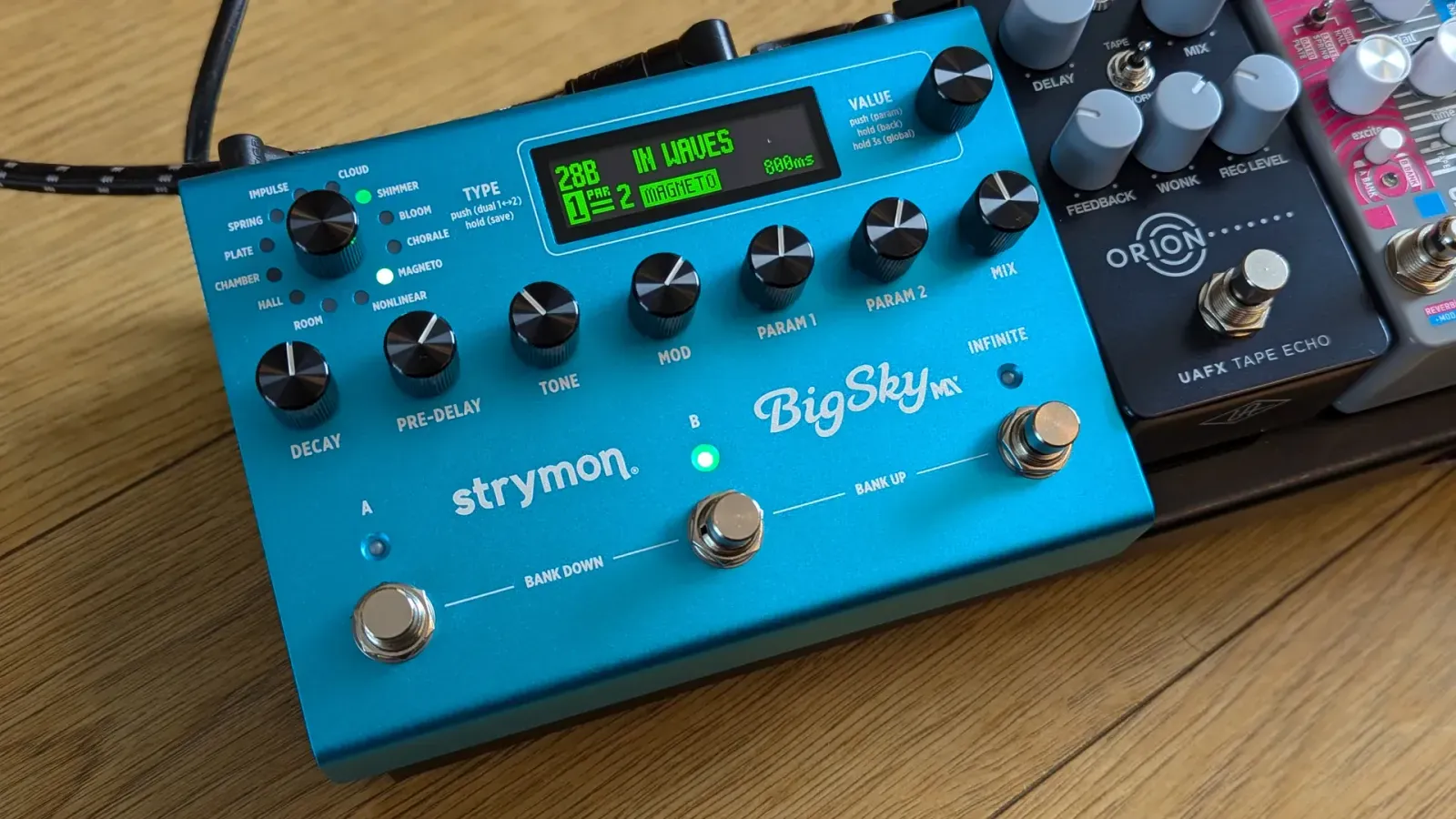 Педаль Strymon BigSky MX Multi Reverb