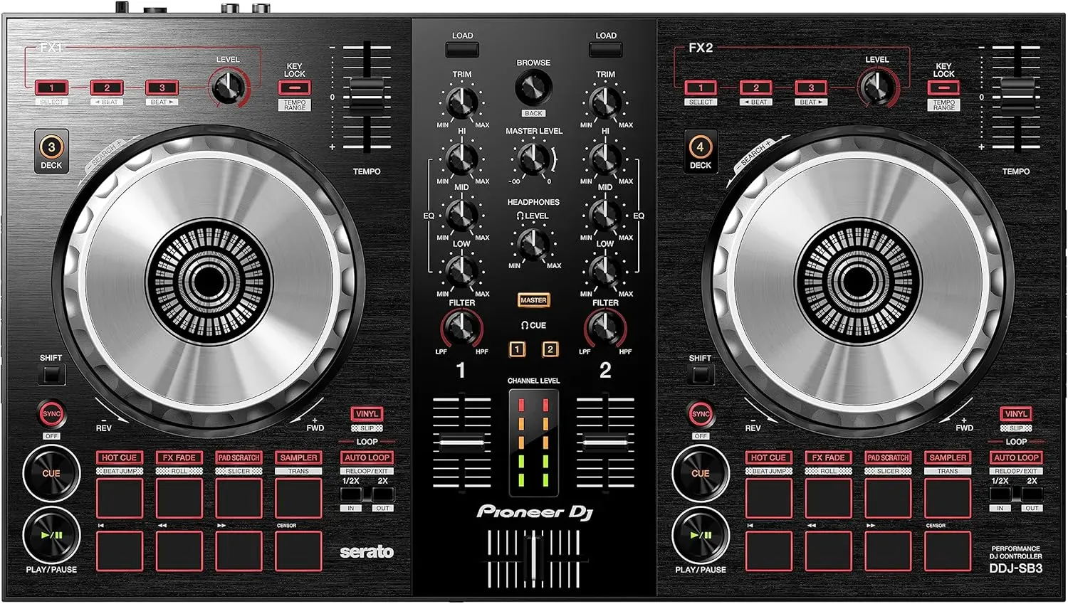 DJ-контроллер Pioneer DJ DDJ-SB3