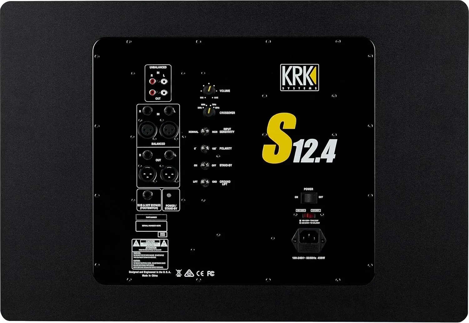 Сабвуфер KRK S12.4 S12