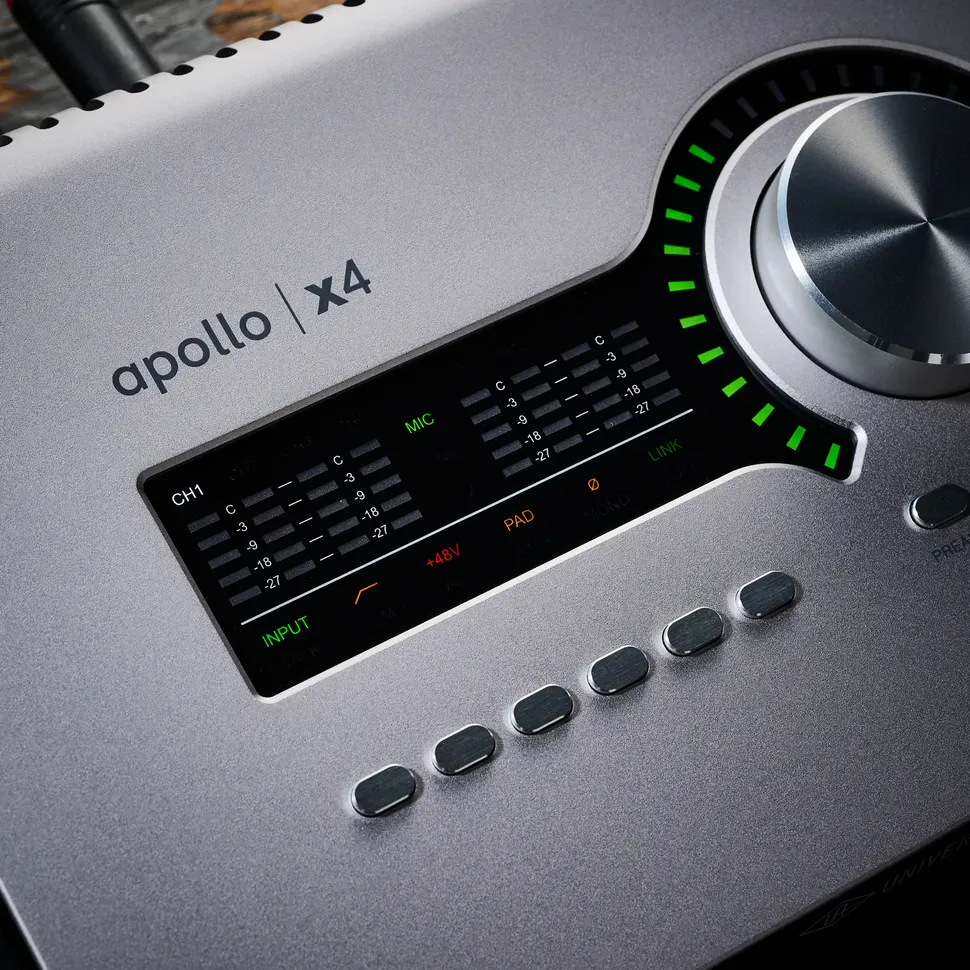 Аудиоинтерфейс Universal Audio Apollo x4 Gen 2