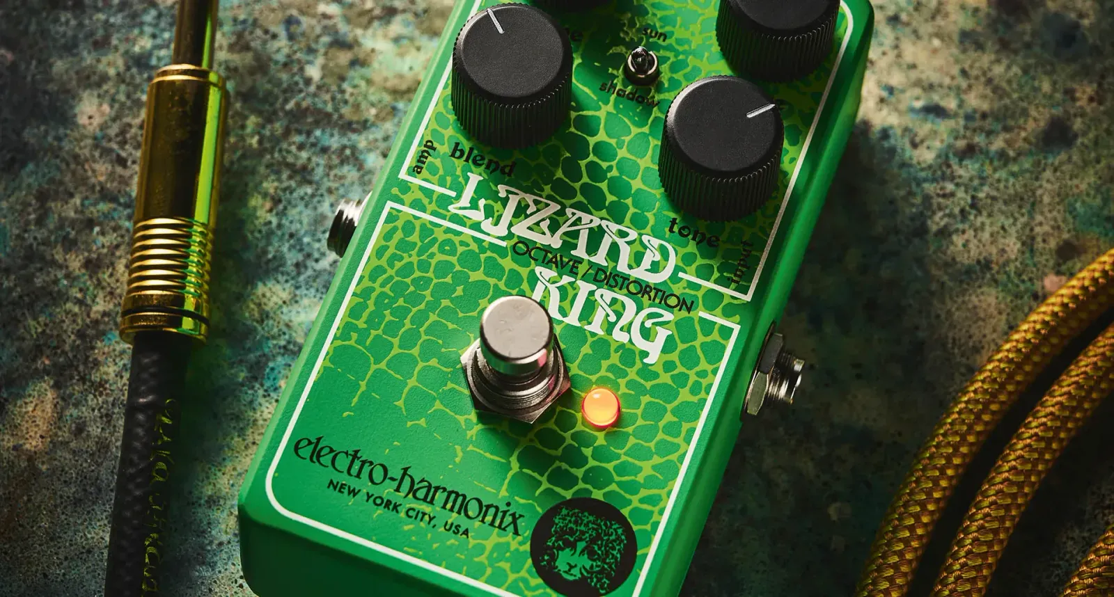 Педаль Electro-Harmonix Lizard King Octave Distortion