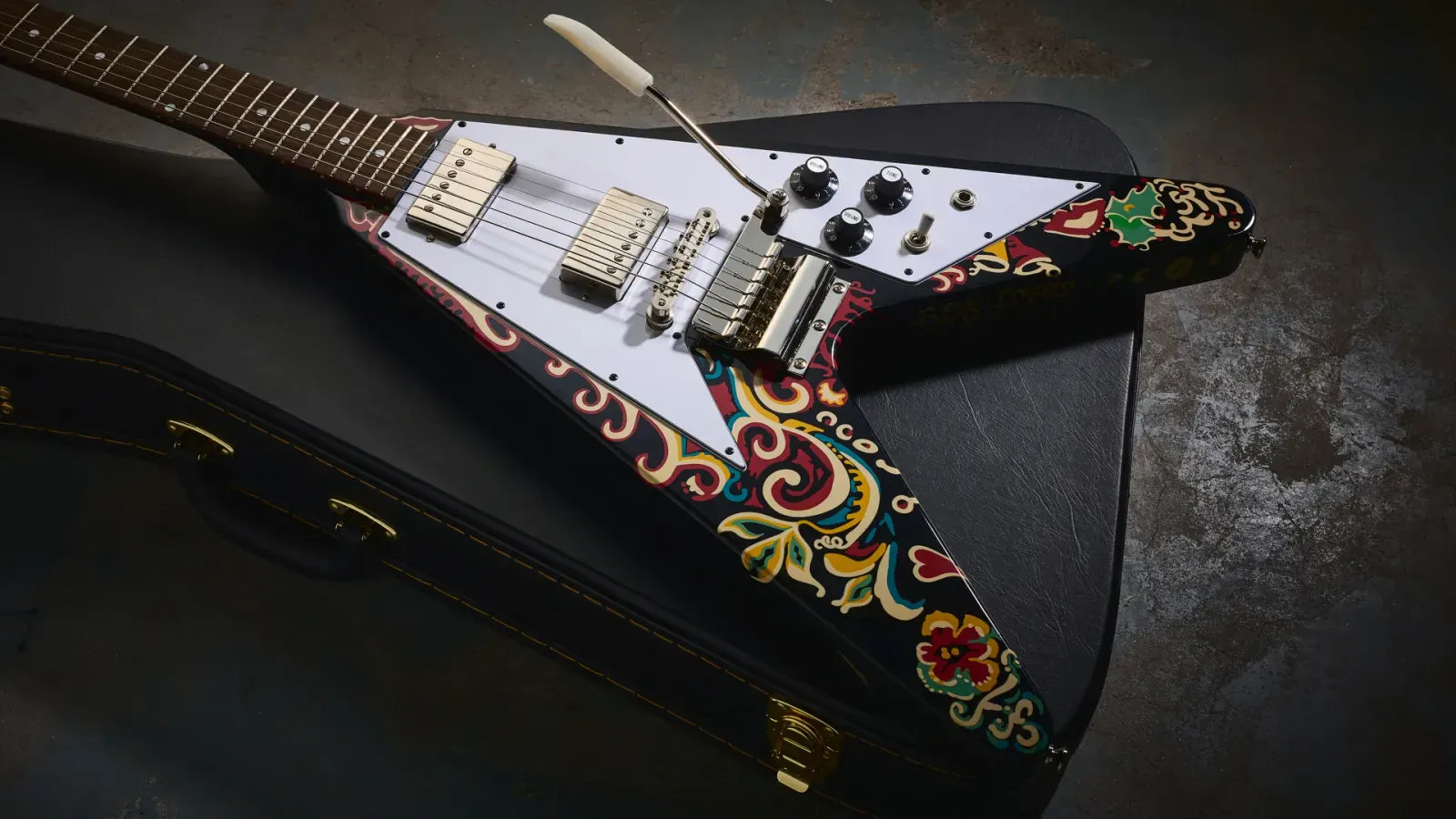 Электрогитара Epiphone Jimi Hendrix Love Drops Flying V