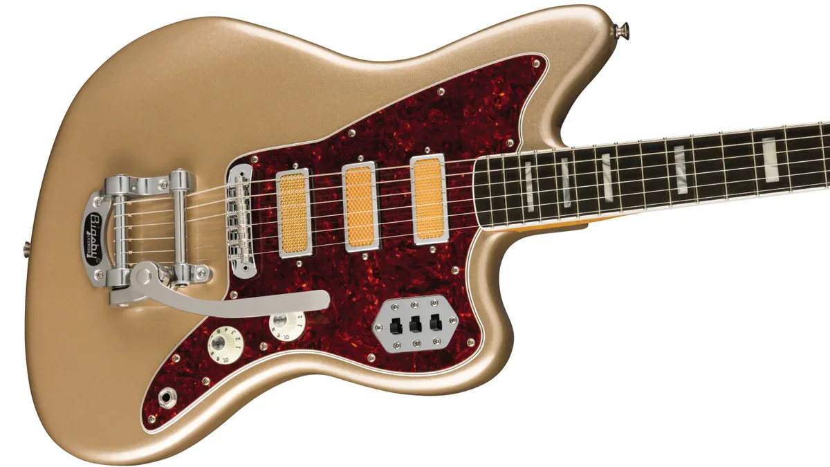 Электрогитара Fender Gold Foil Jazzmaster