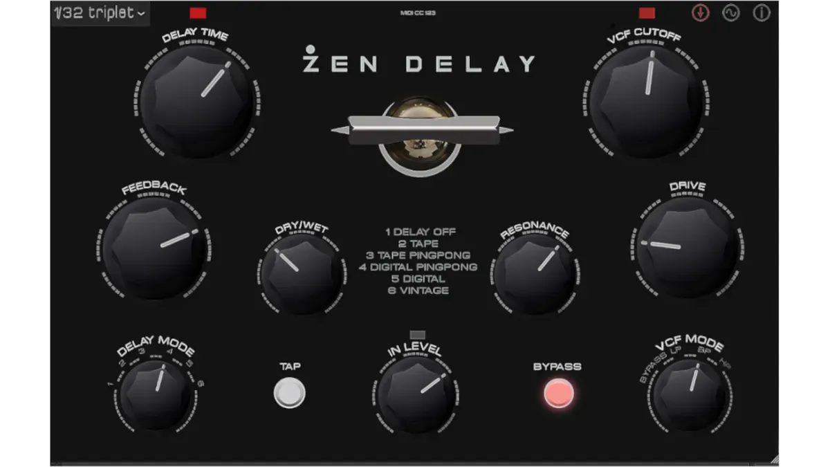 Плагин Erica Synths Zen Delay Virtual