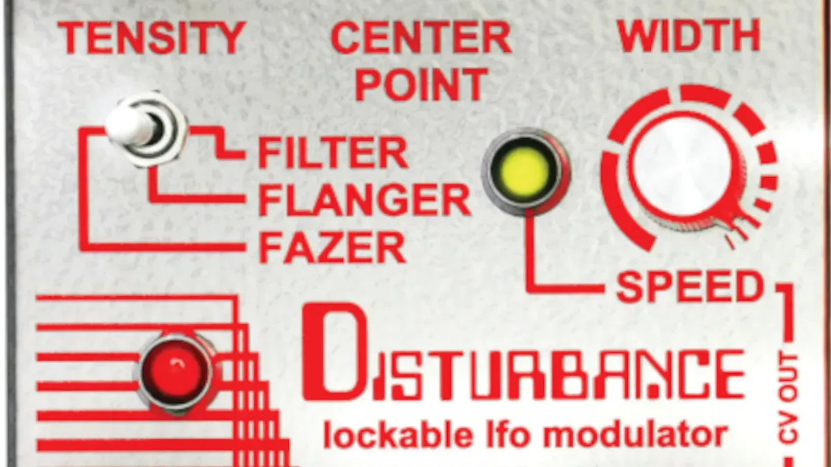 Педаль Death By Audio Disturbance Lockable LFO Modulator Pedal