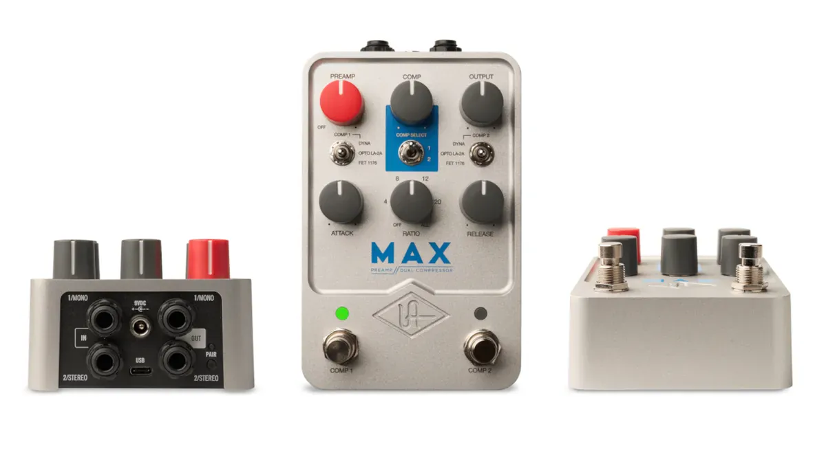 Педаль Universal Audio Max Preamp/Dual Compressor