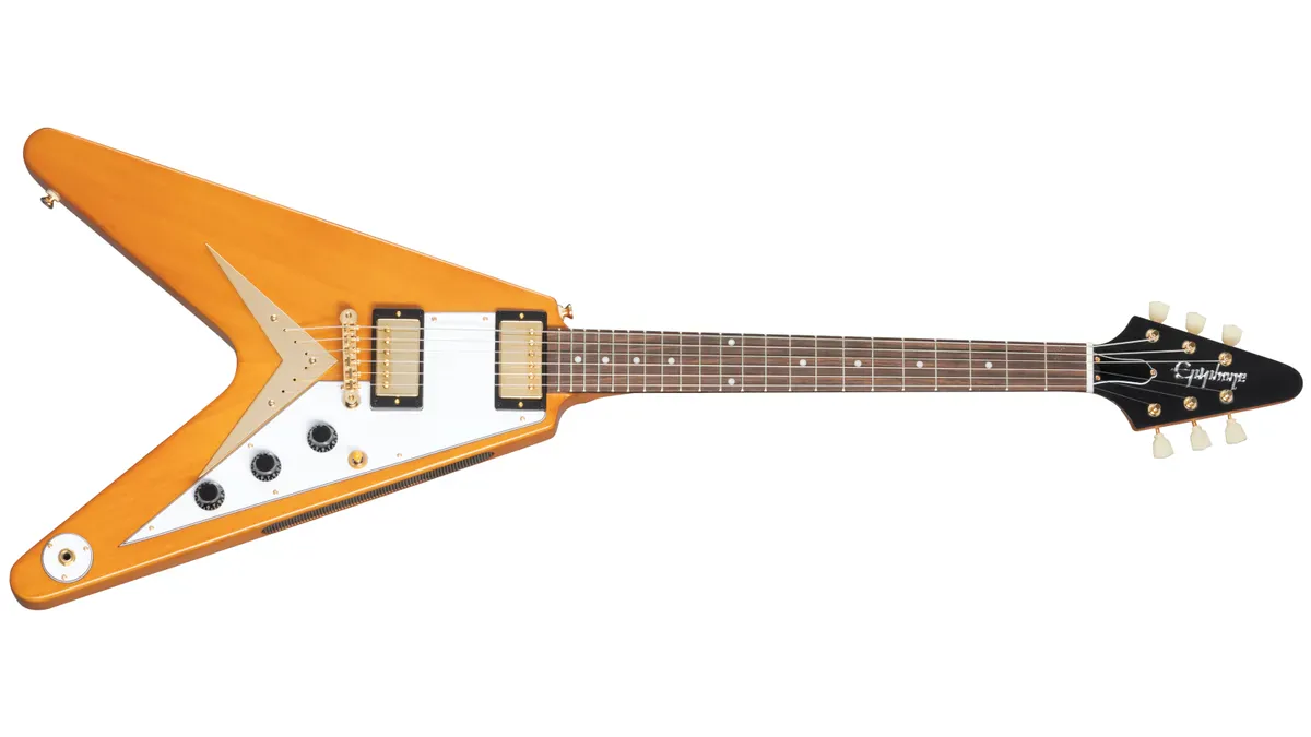 Электрогитара Epiphone 1958 Korina Flying V