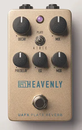 Педаль Universal Audio HEAVENLY PLATE REVERB