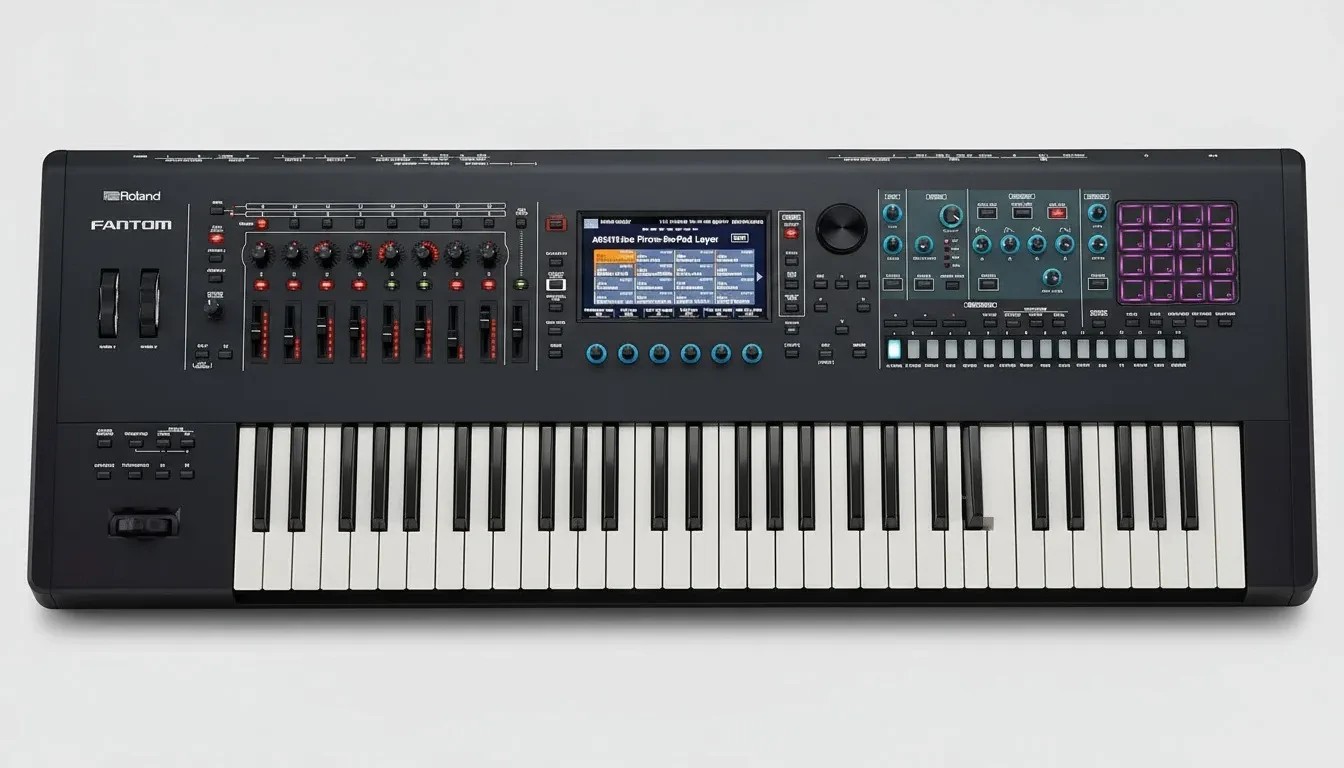Клавишная рабочая станция Roland Fantom-6