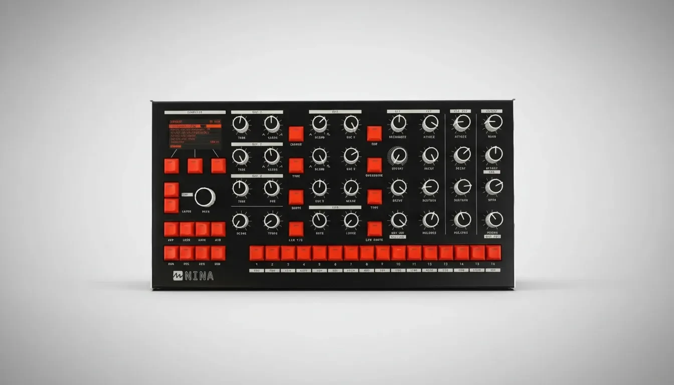 Аналоговый студийный синтезатор Melbourne Instruments NINA