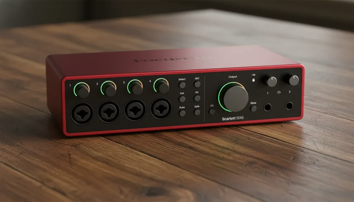Звуковая карта Focusrite Scarlett 18i16 4th Gen