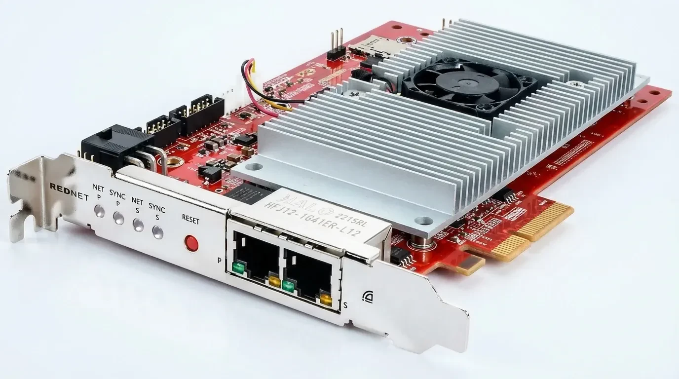 Внутренняя звуковая карта Focusrite RedNet PCIeNX Dante