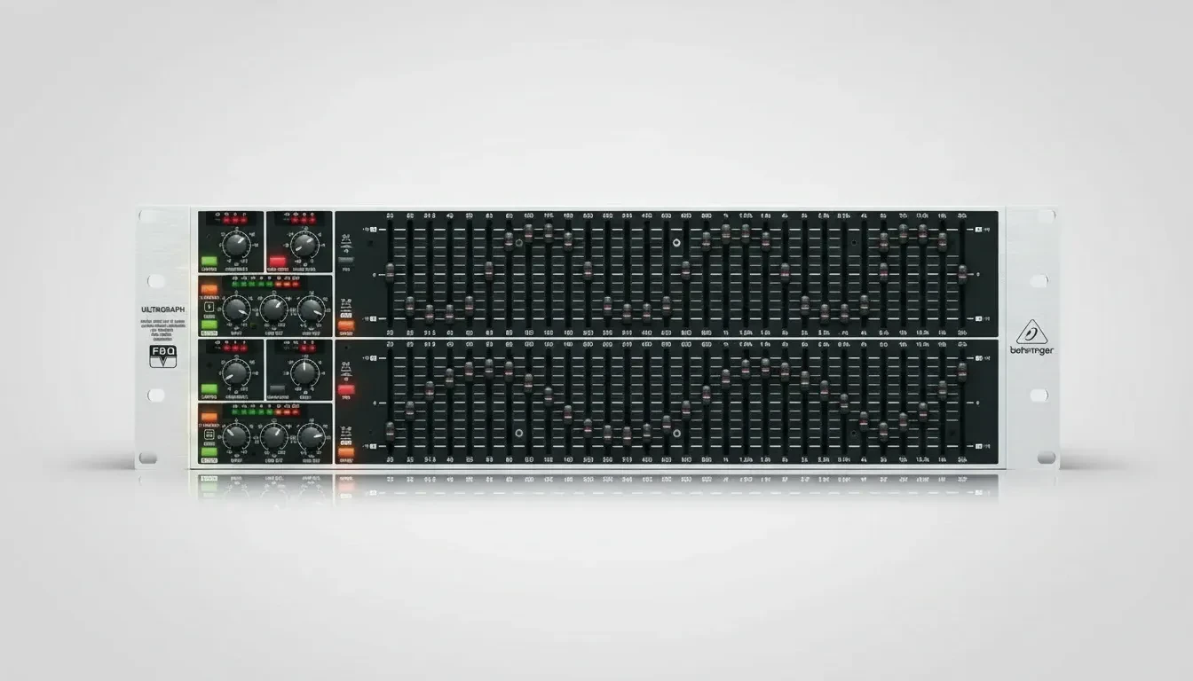 Студийный графический эквалайзер Behringer FBQ6200HD