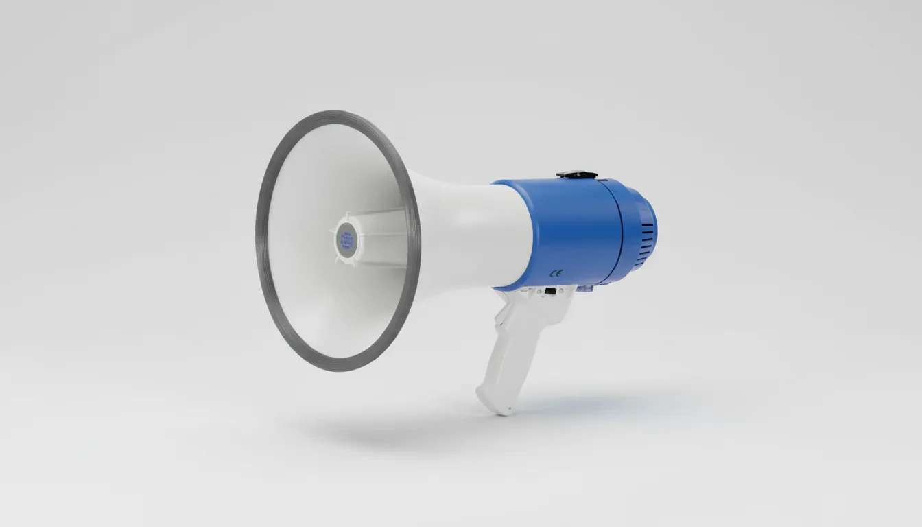 Рупорный ручной громкоговоритель Show ER55