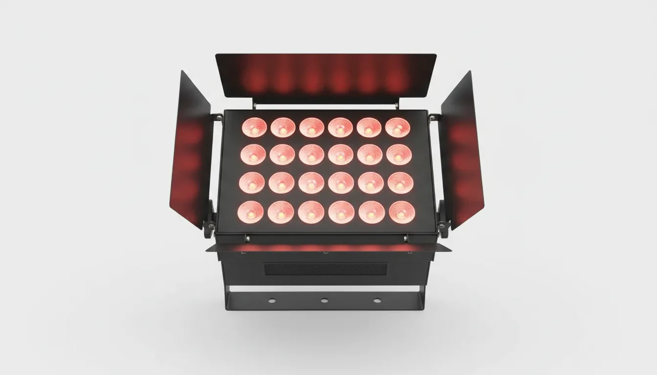 Светодиодный прожектор lightmaXX VEGA Wash 24x8W (192W) RGBW, 45&deg;, DMX