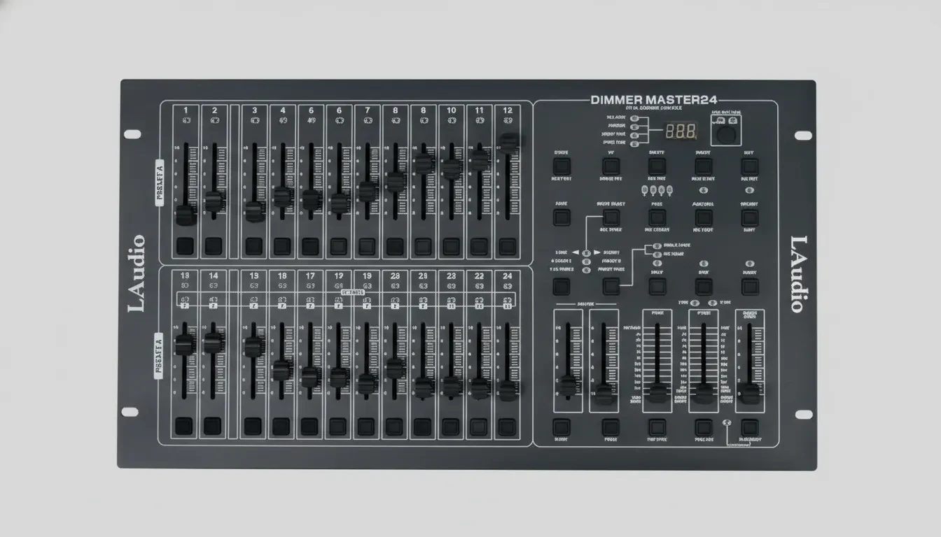DMX-пульт LAudio Dimmer Master 24 DMX/MIDI