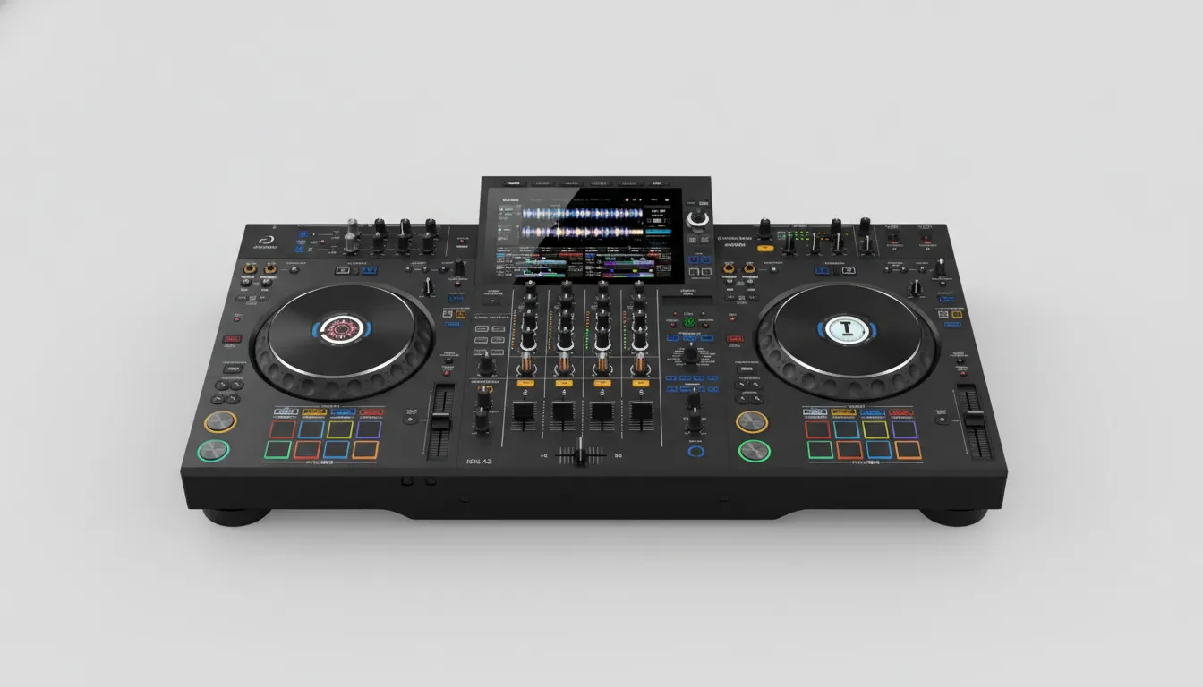 DJ-контроллер с джогом AlphaTheta XDJ-AZ Black