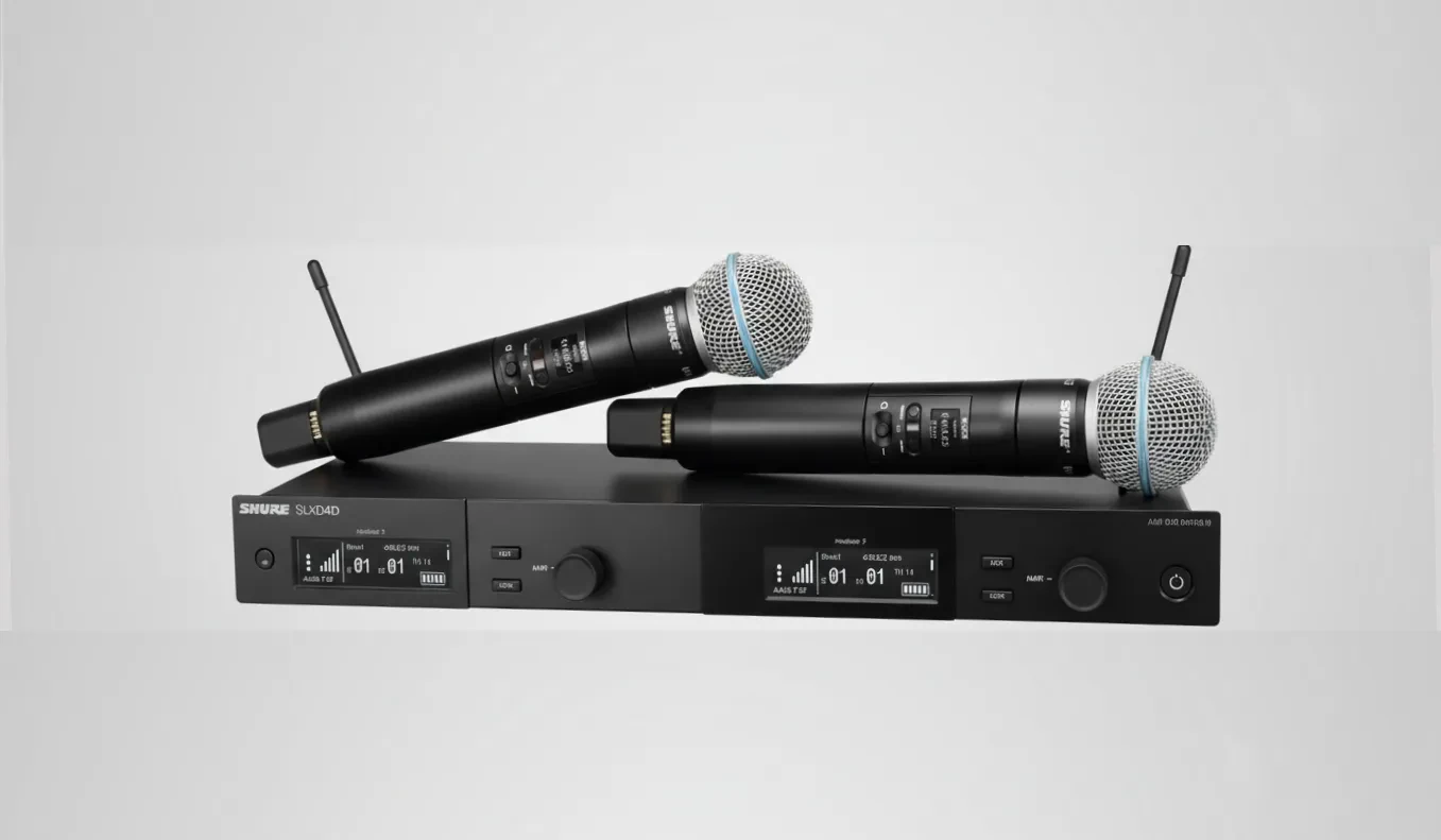 Микрофонная радиосистема Shure SLXD24D/B58 Dual Wireless Vocal Microphone System With BETA 58 Band J52