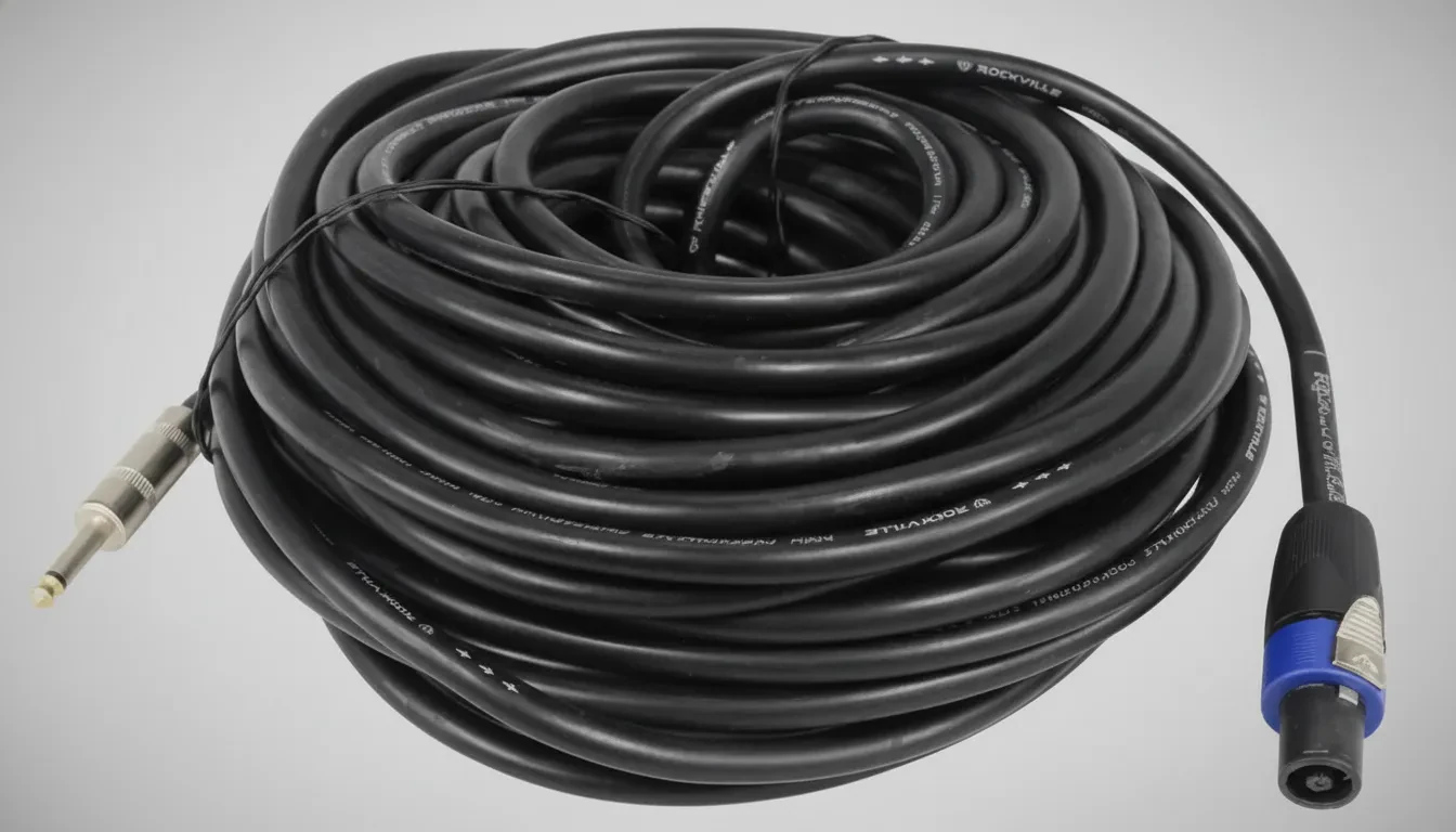 Спикерный кабель Rockville RCTS12100 Black 30.5 м