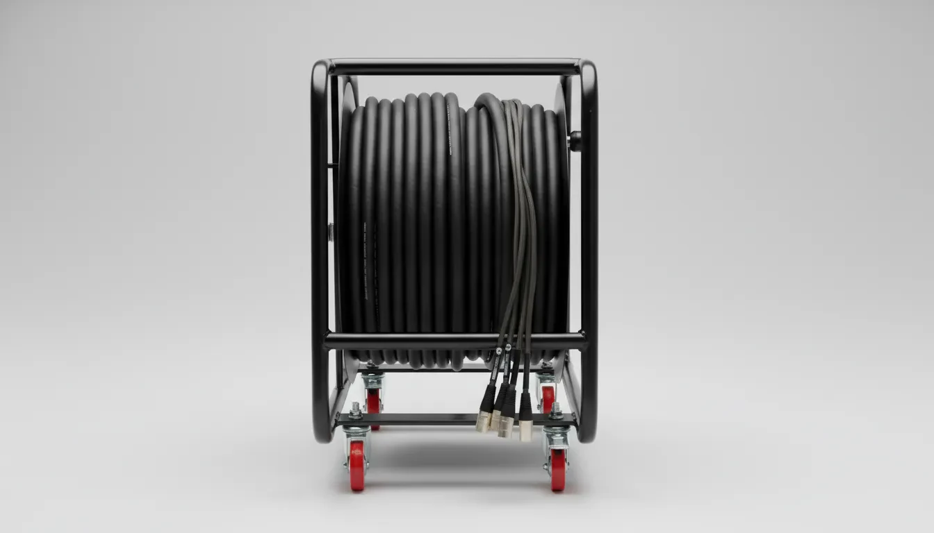 Коммутационный кабель Elite Core SUPERCAT6-250-REEL Black 76 м