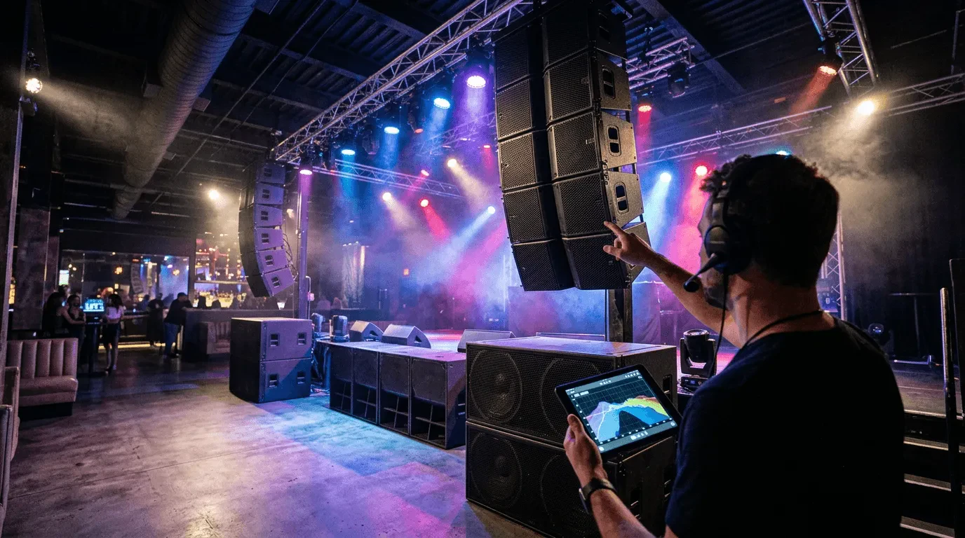Как выбрать акустическую систему для ночного клуба