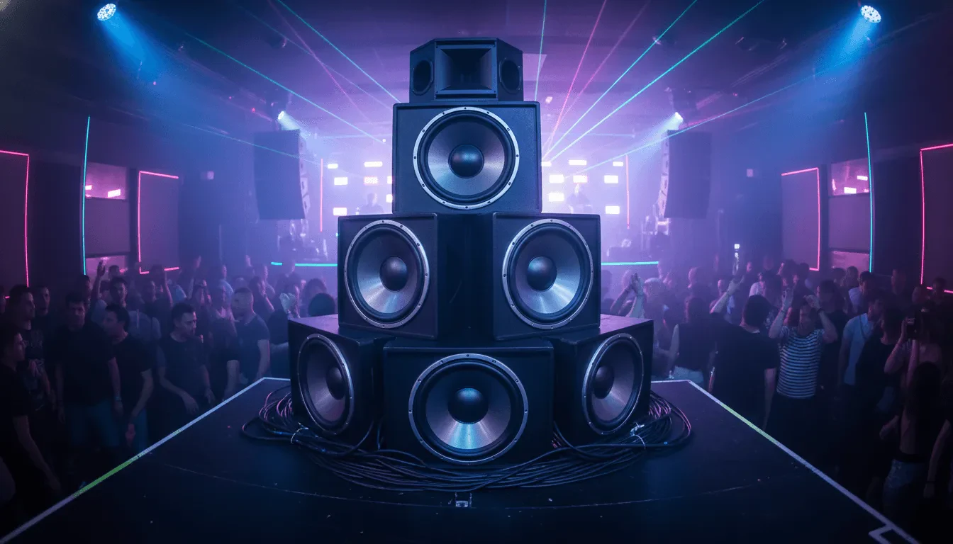 Сабвуферы для ночного клуба