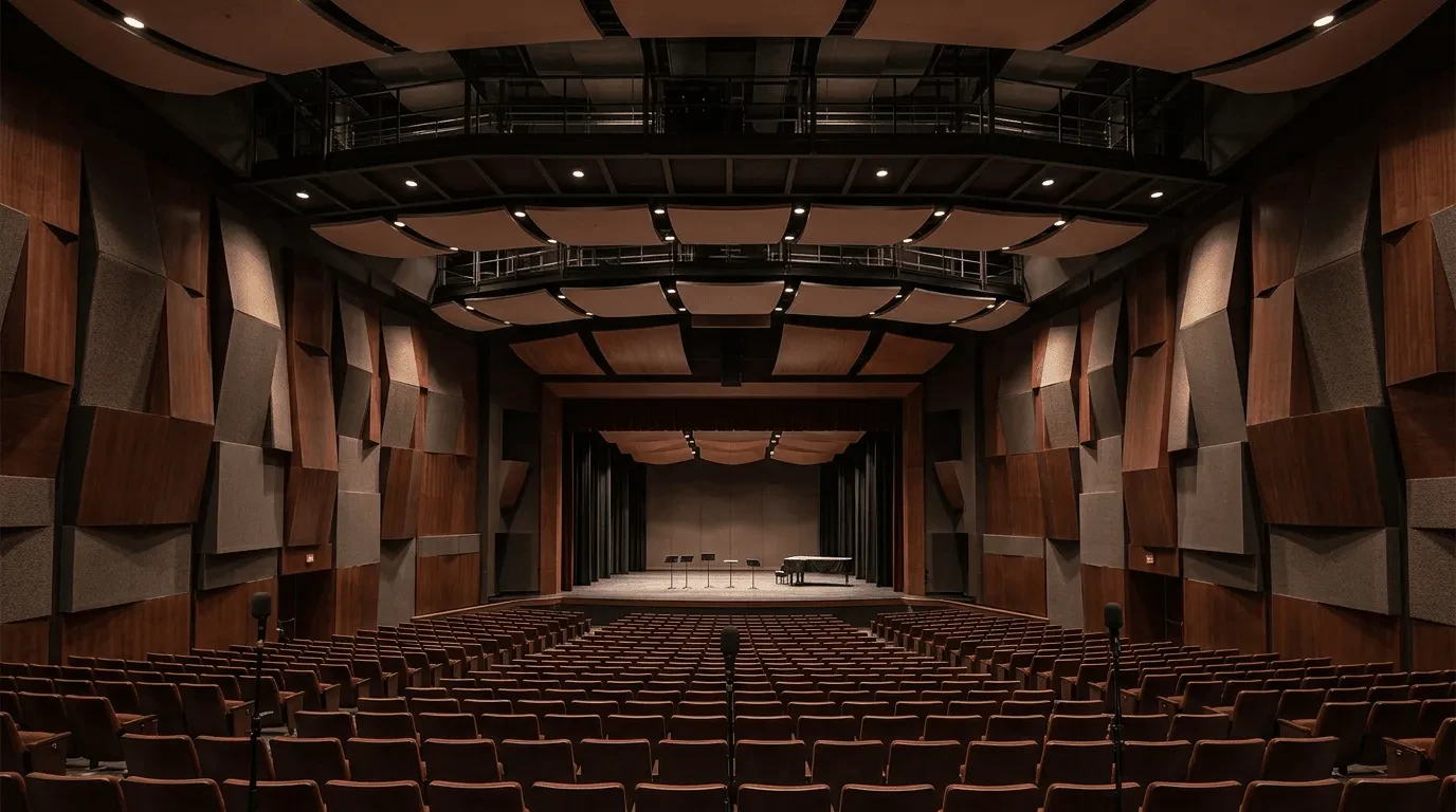 Проектирование акустики зрительного зала в театре