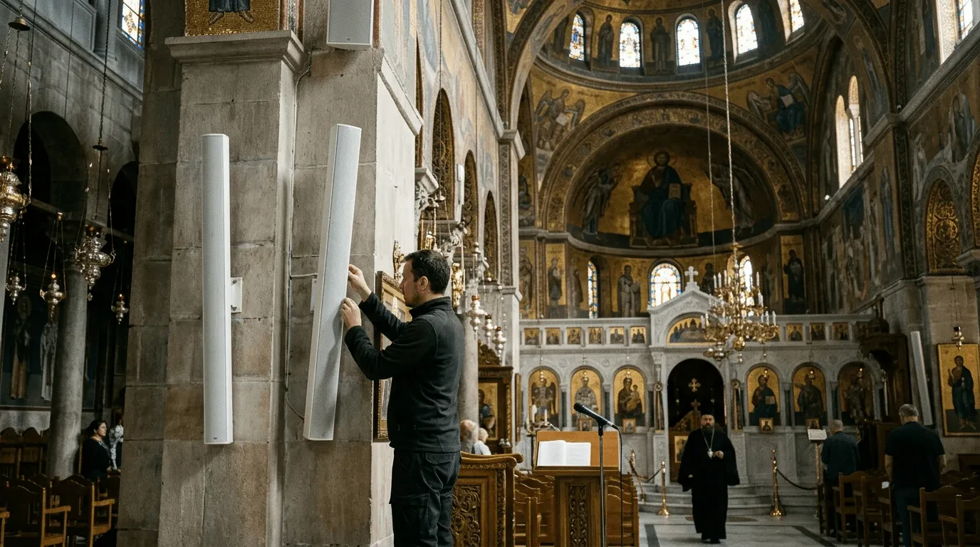 Особенности озвучивания храмов с высокой реверберацией (эхом)