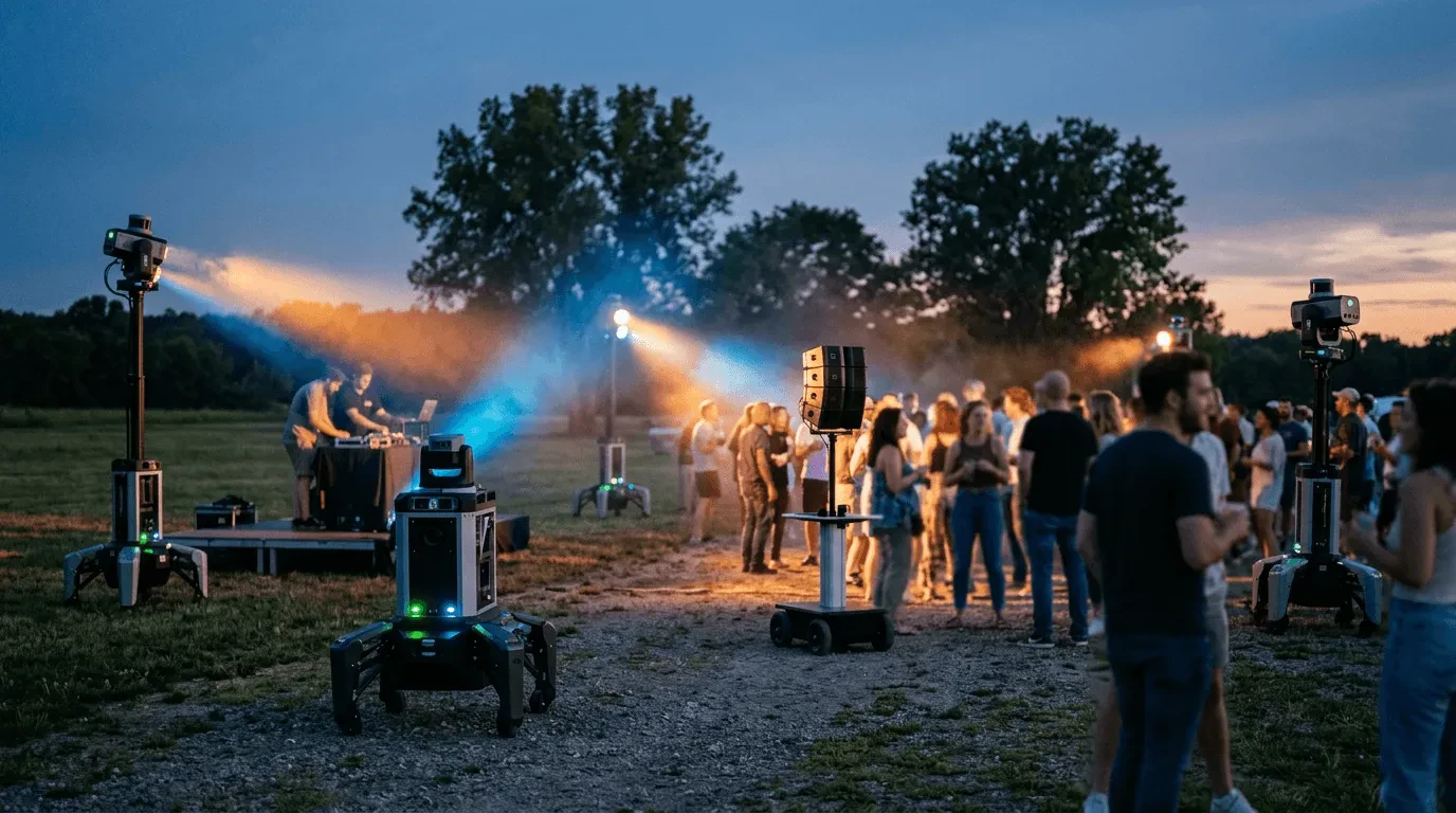 Как выбрать автономное освещение и звук для выездных мероприятий