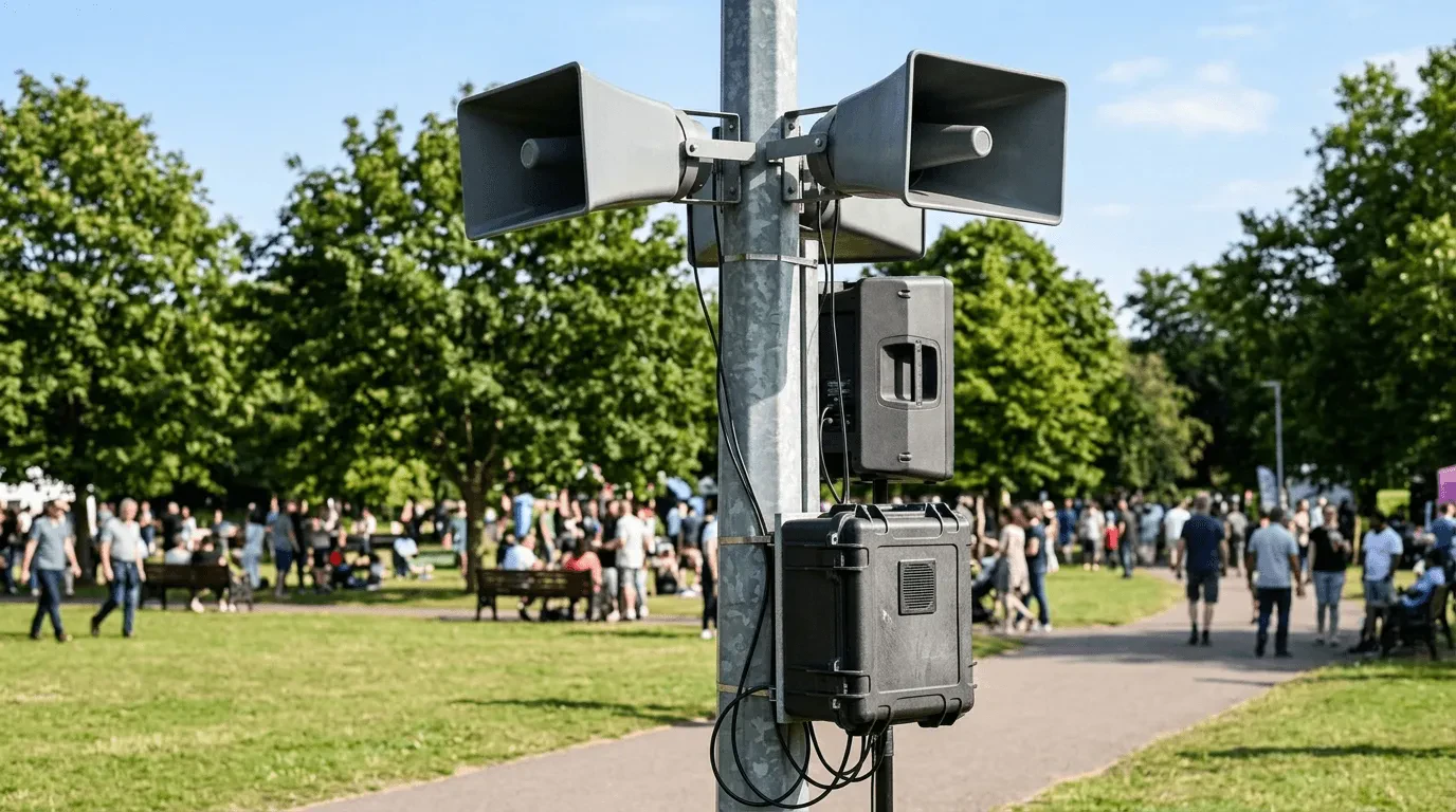 Как выбрать уличные системы оповещения и музыкальной трансляции