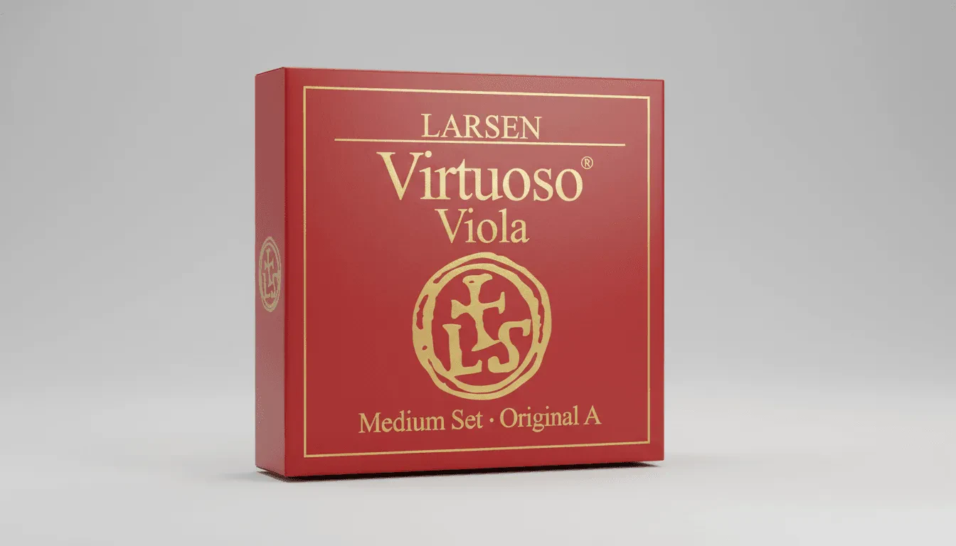 Струны для альта Larsen Strings (набор, 4 шт.) Medium, Ball End, 15&ndash;16.5"