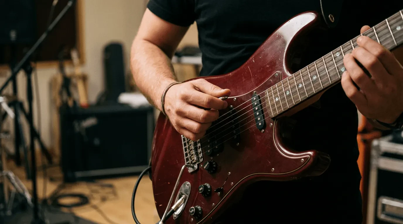 Как использовать тремоло на электрогитаре