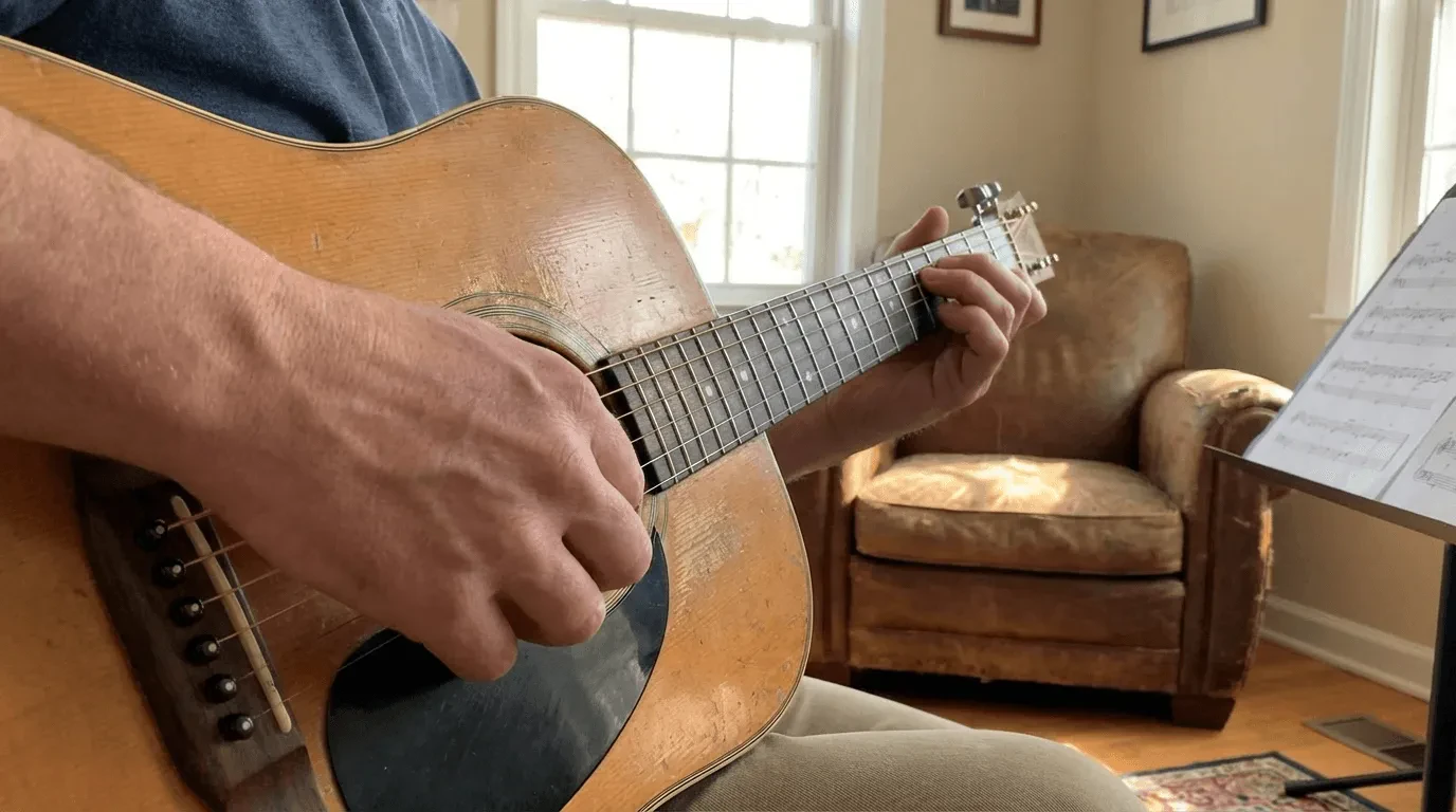 Как играть фингерстайл на гитаре