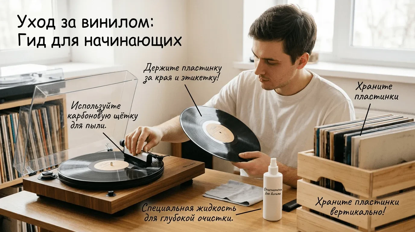Как не испортить виниловую пластинку: главные ошибки новичков