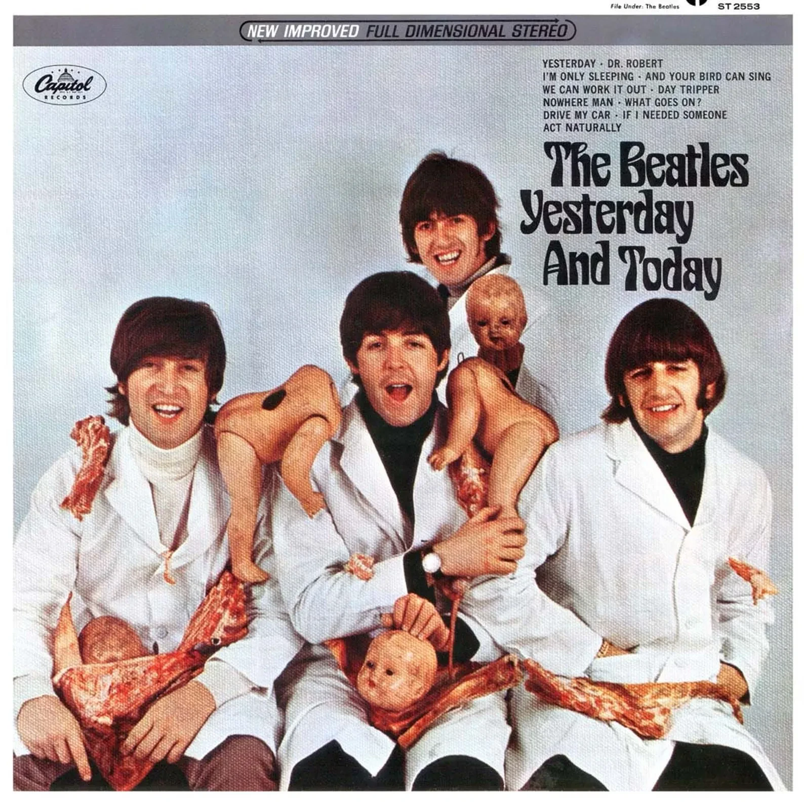 Виниловая пластинка The Beatles &mdash; &laquo;Yesterday and Today&raquo; (Butcher Cover)