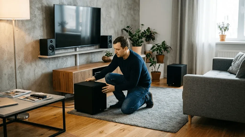 Куда поставить сабвуфер: как найти лучшее место для звука