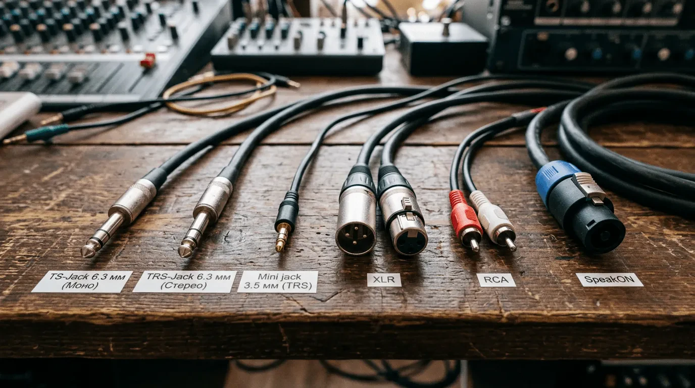 Аудио разъёмы: какие бывают и что лучше выбрать