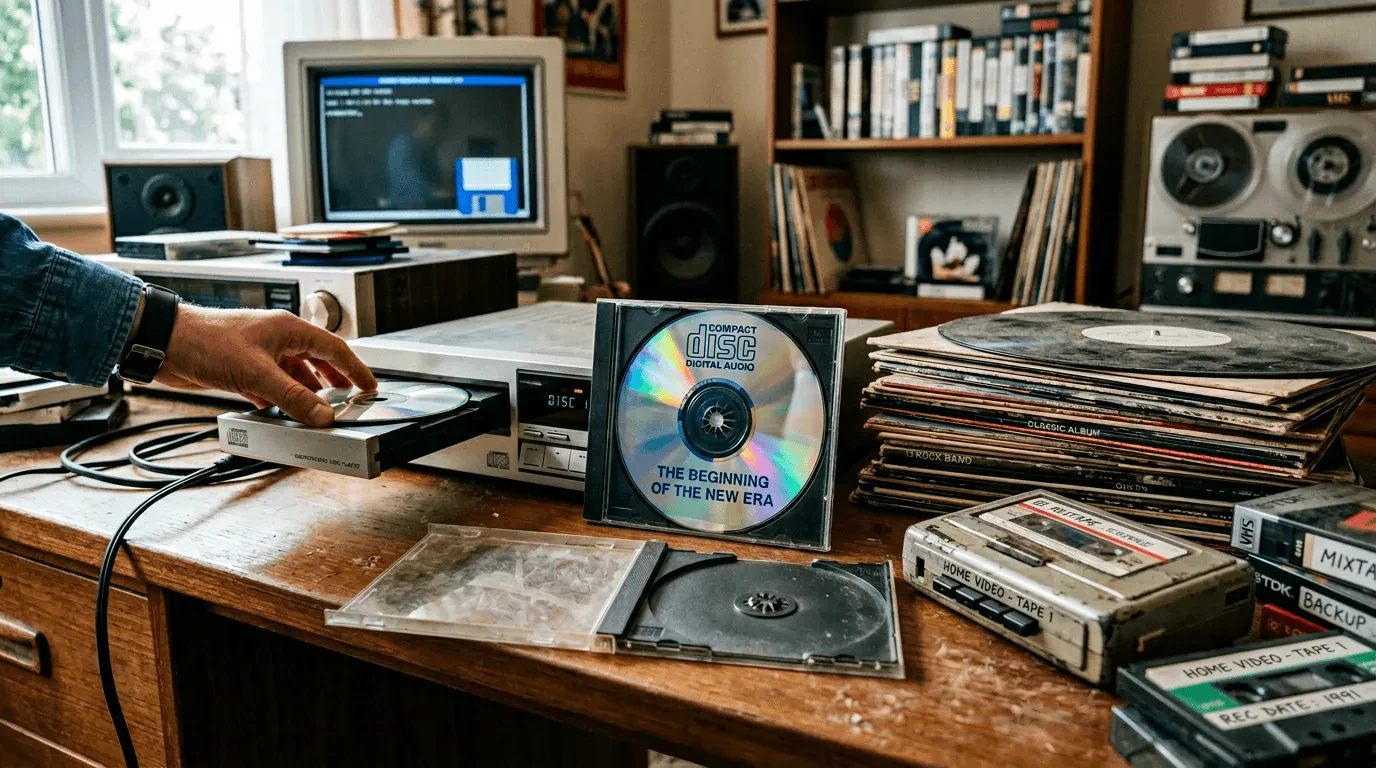 Цифровая революция: компакт-диск и начало новой эры