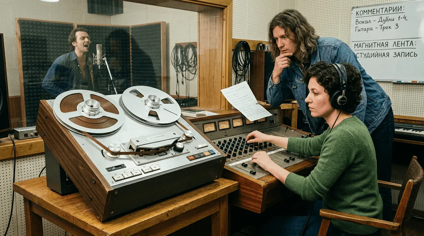 Магнитная лента и рождение студийной записи
