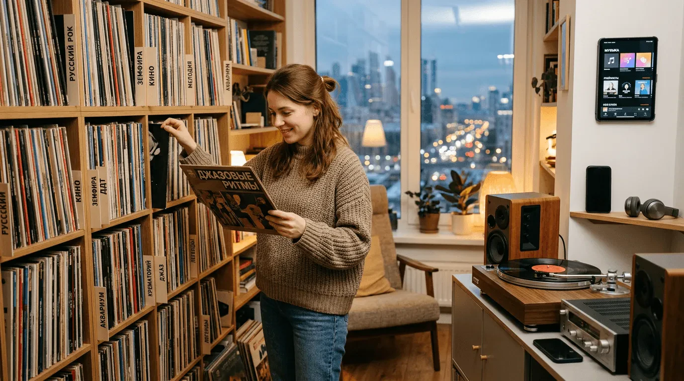 Популярность виниловых пластинок в эпоху цифрового звука