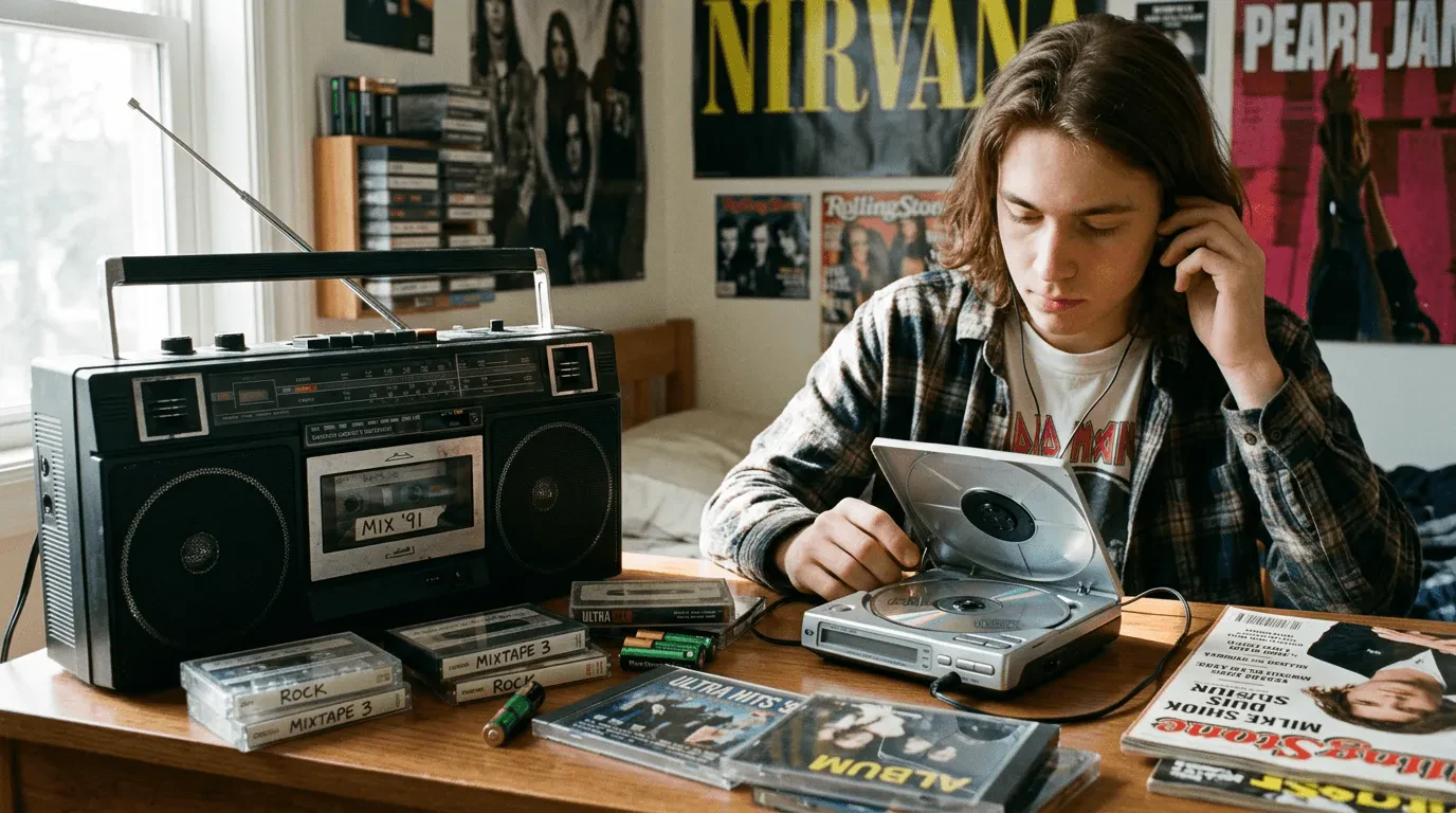 Переход к цифровому звуку: CD-плееры и первые компактные системы