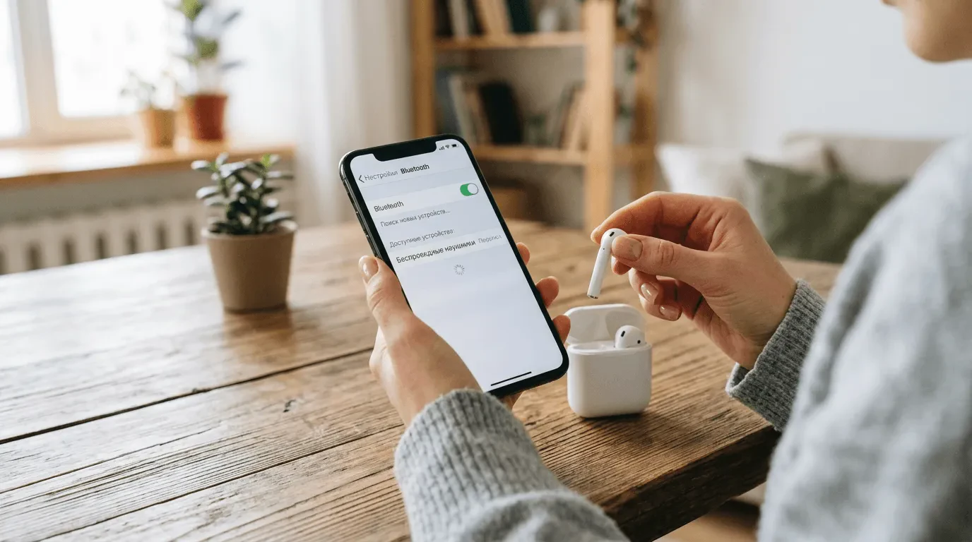 Как подключить беспроводные наушники к телефону