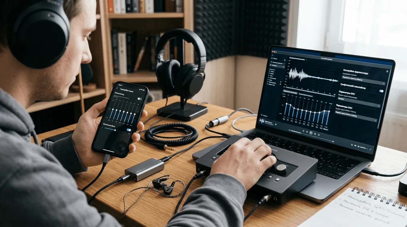 Как улучшить звук в наушниках на телефоне и компьютере