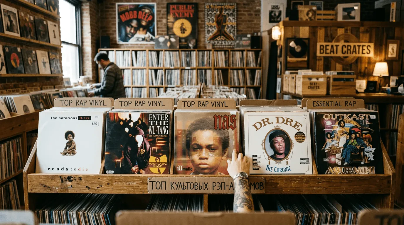 Лучшие рэп-альбомы на виниле: топ культовых пластинок