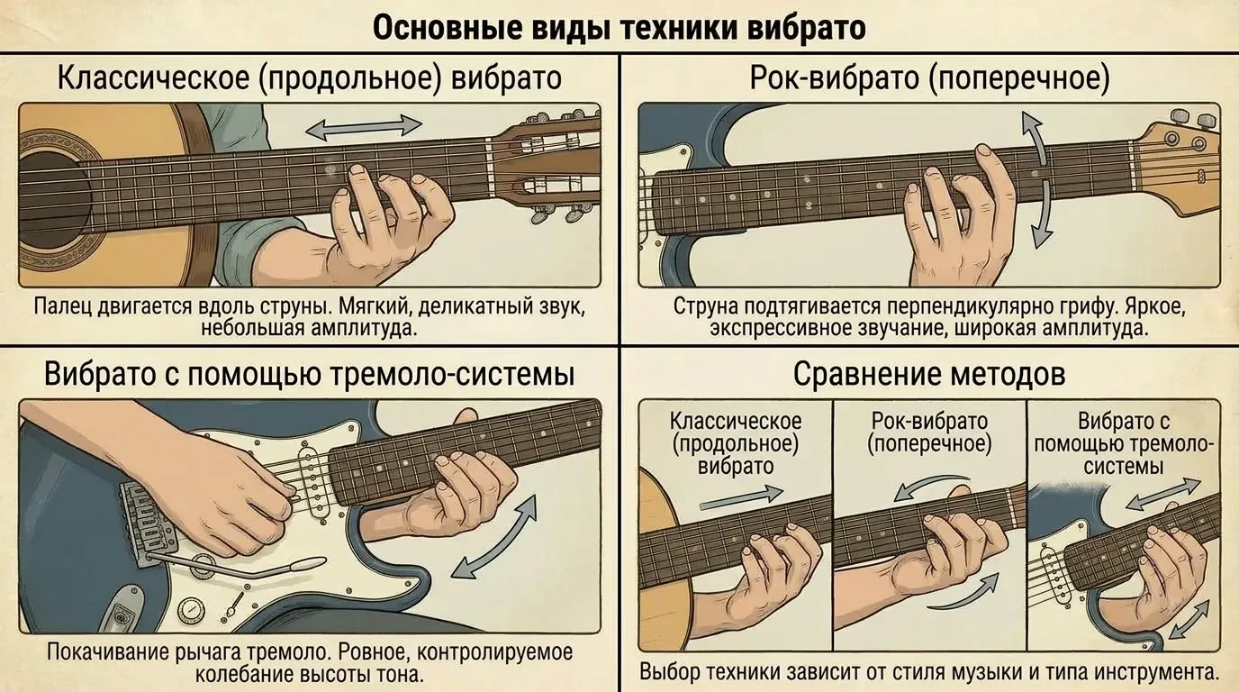 Основные виды техники