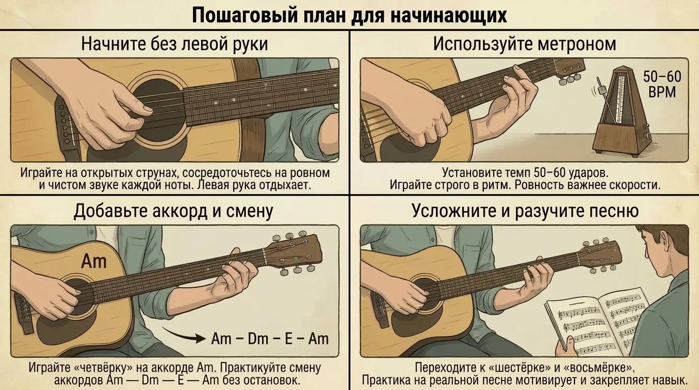 Пошаговый план для начинающих Пошаговый план для начинающих