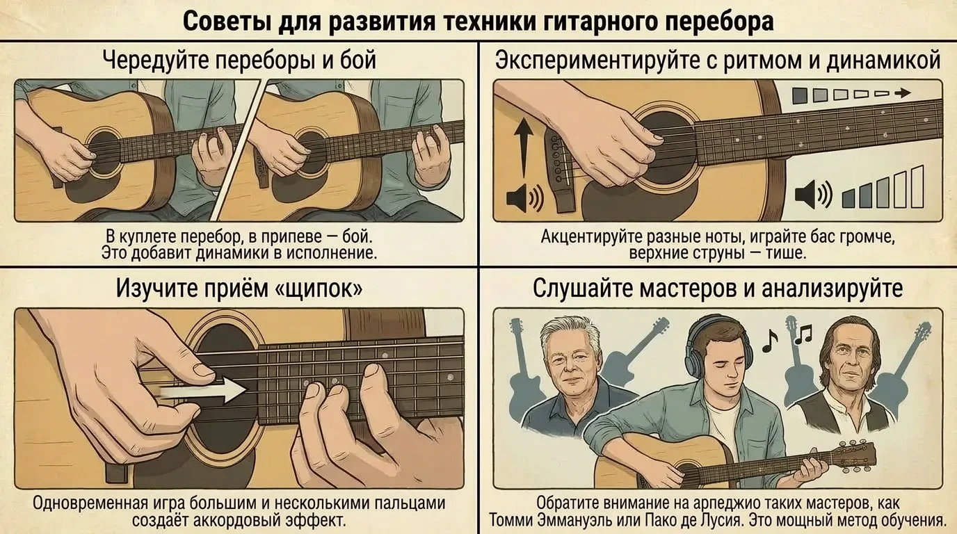 Советы для развития техники Советы для развития техники